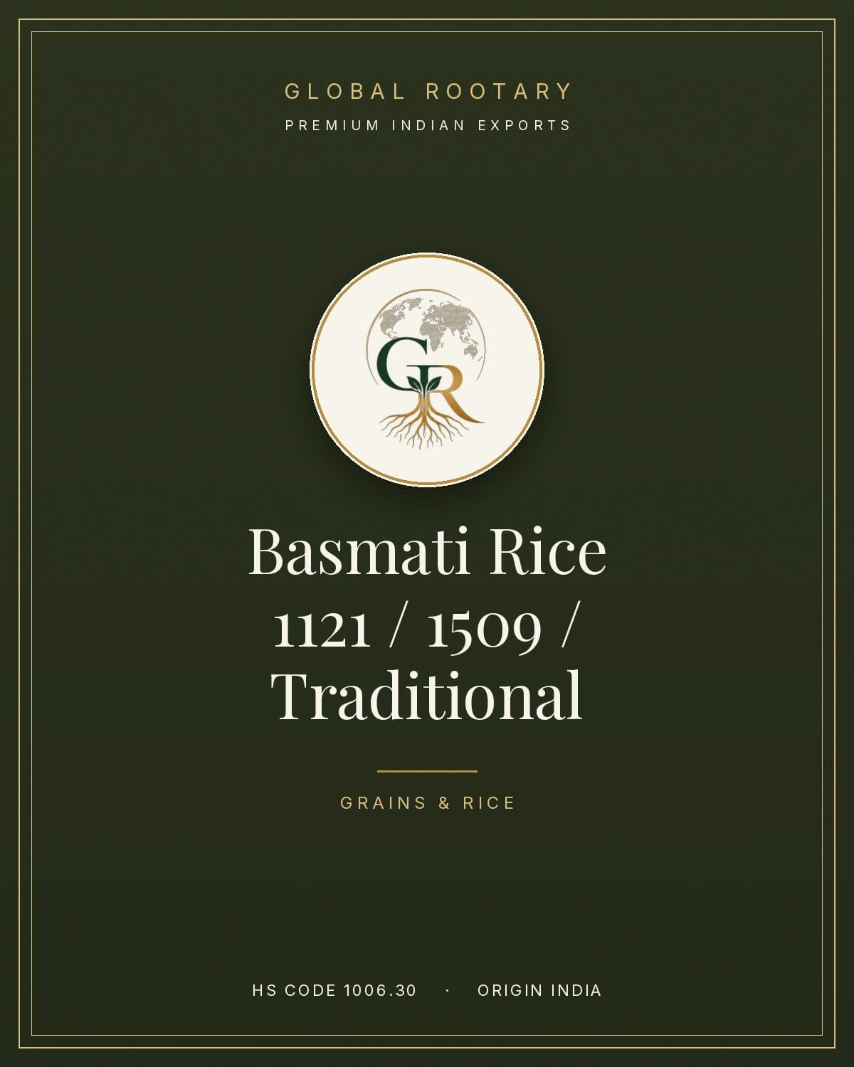 Basmati Rice — 1121 / 1509 / Traditional