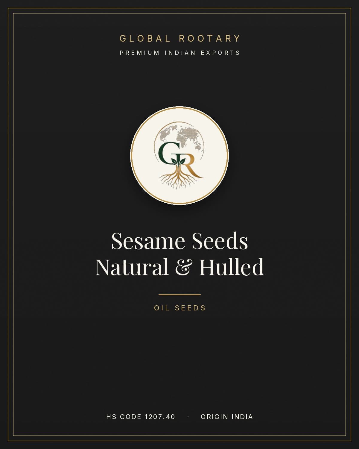 Sesame Seeds — Natural & Hulled